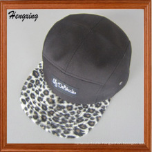 Custom Woven Label Leporad 5 Panels Hat